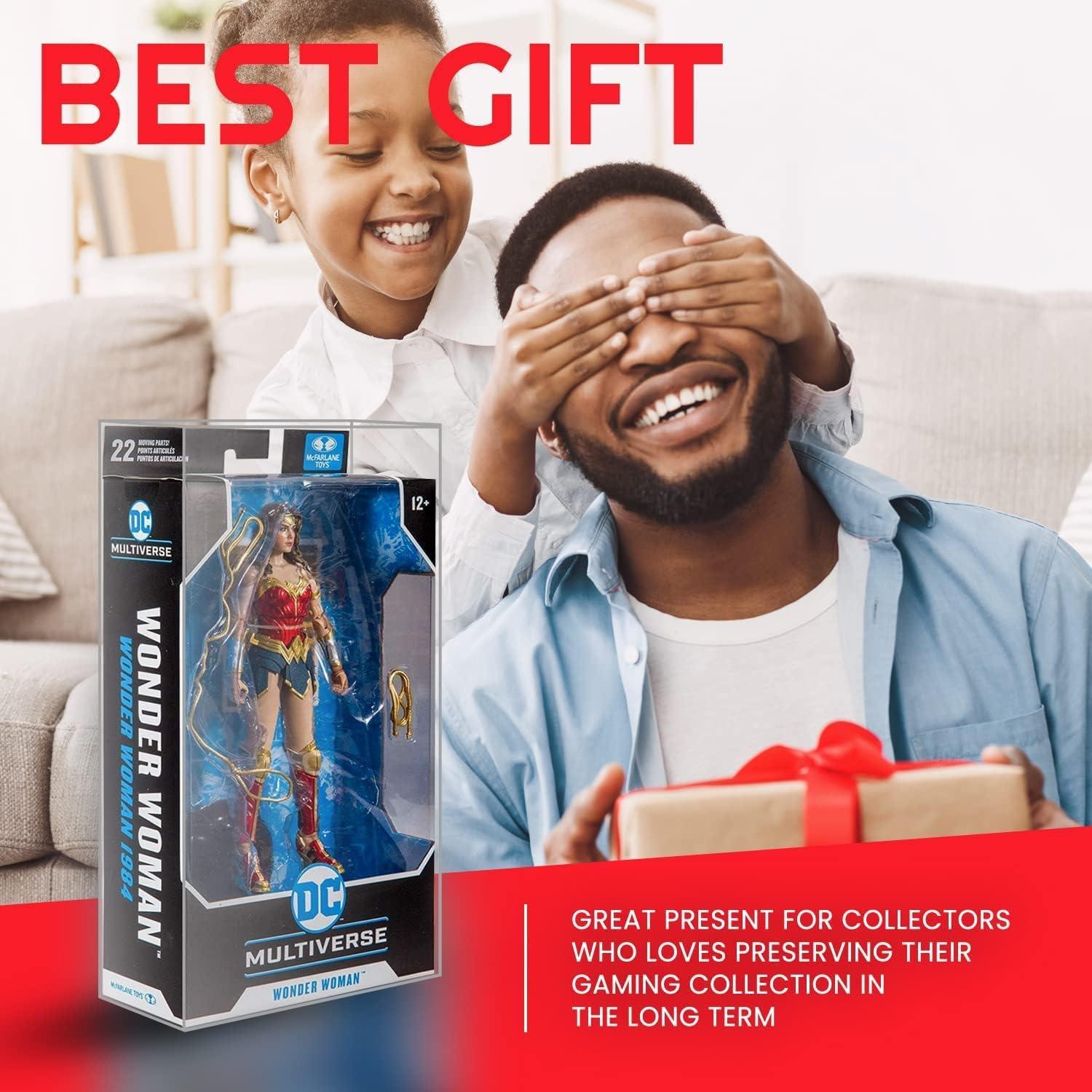 Protector de Figuras de Acción EVORETRO 10 Piezas 17.78 cm