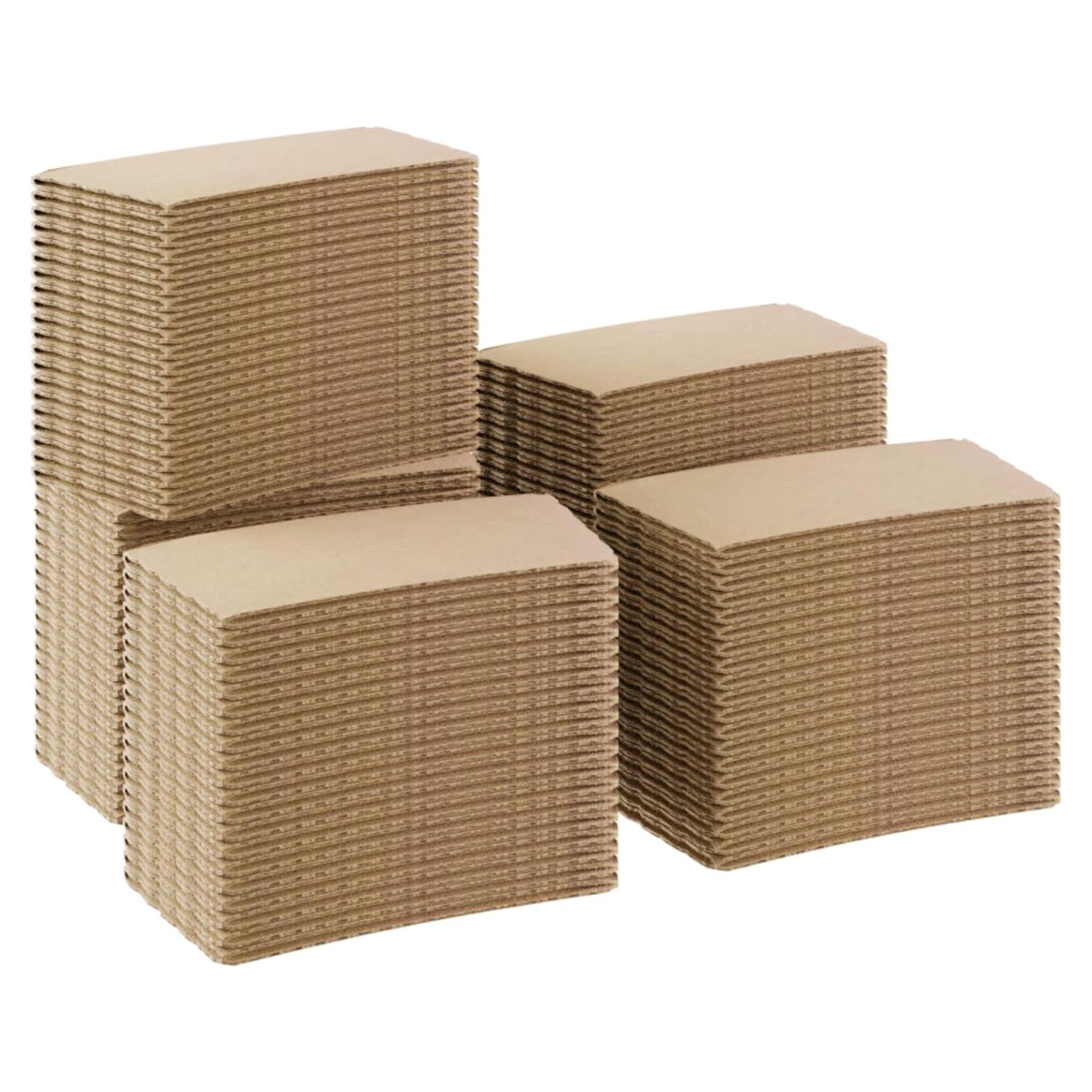 Mangas de papel kraft Homelance 100 Pcs para vasos 12-24oz