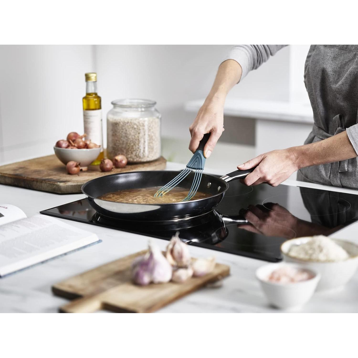 Batidor 2 en 1 Joseph Joseph Plegable Azul - Globo y Plano