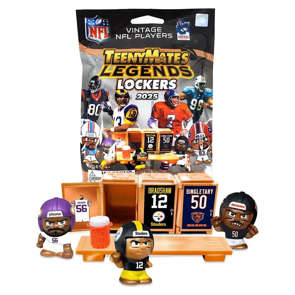 Figuras NFL TeenyMates Party Animal Serie 3 2024 - 3 Figuras