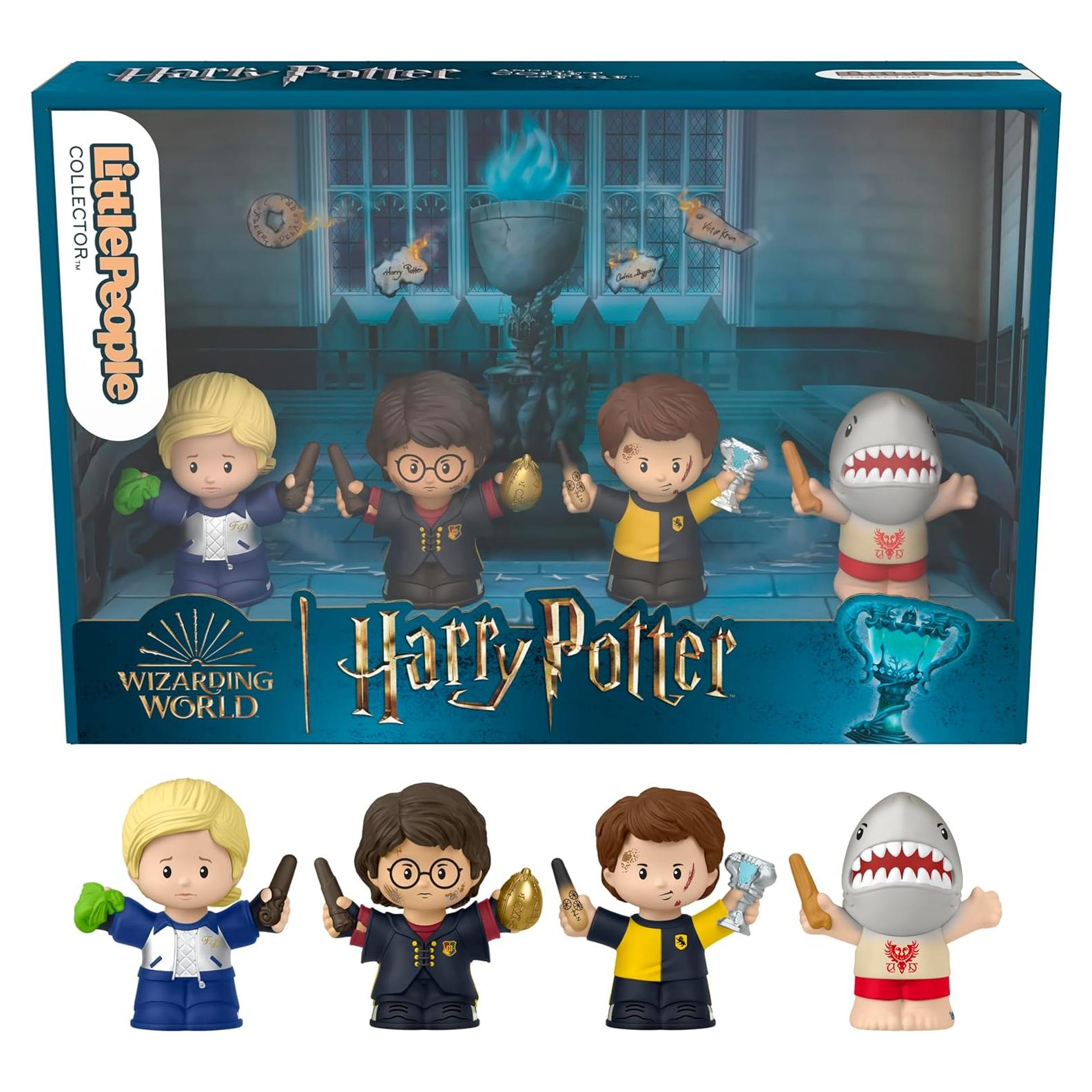 Conjunto Edición Especial Harry Potter Little People 4 Figuras