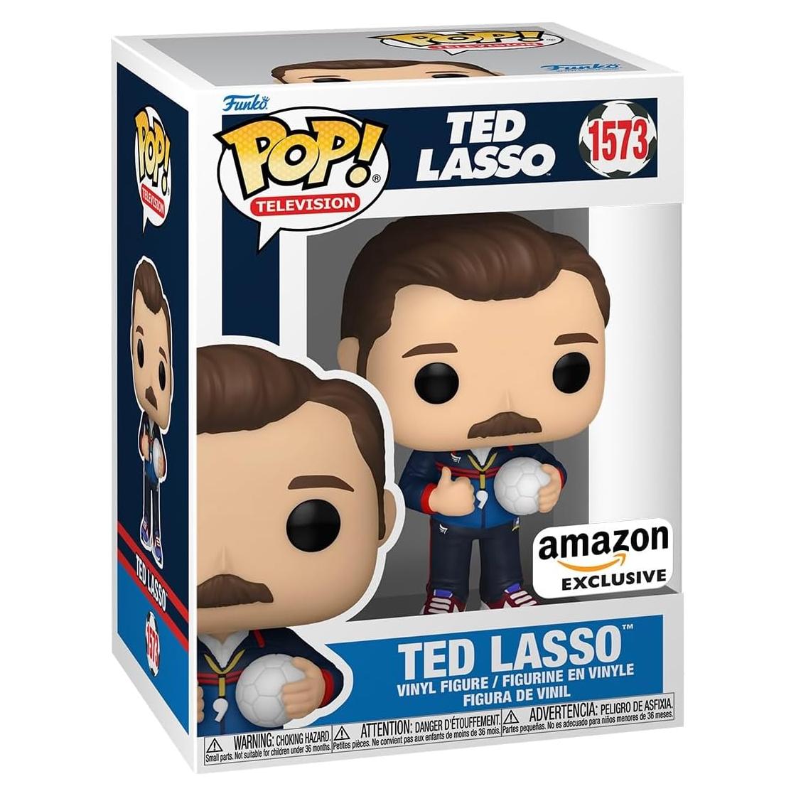 Funko POP! Ted Lasso - Figura con Balón 10 cm - Coleccionable