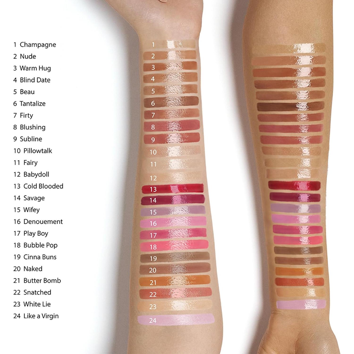 Brillo de Labios Ruby Kisses Butter Bomb 7.8mL No Pegajoso