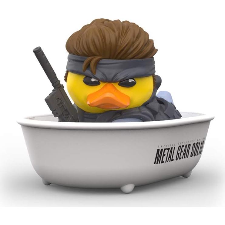 TUBBZ Pato Coleccionable Solid Snake Vinilo 9 cm