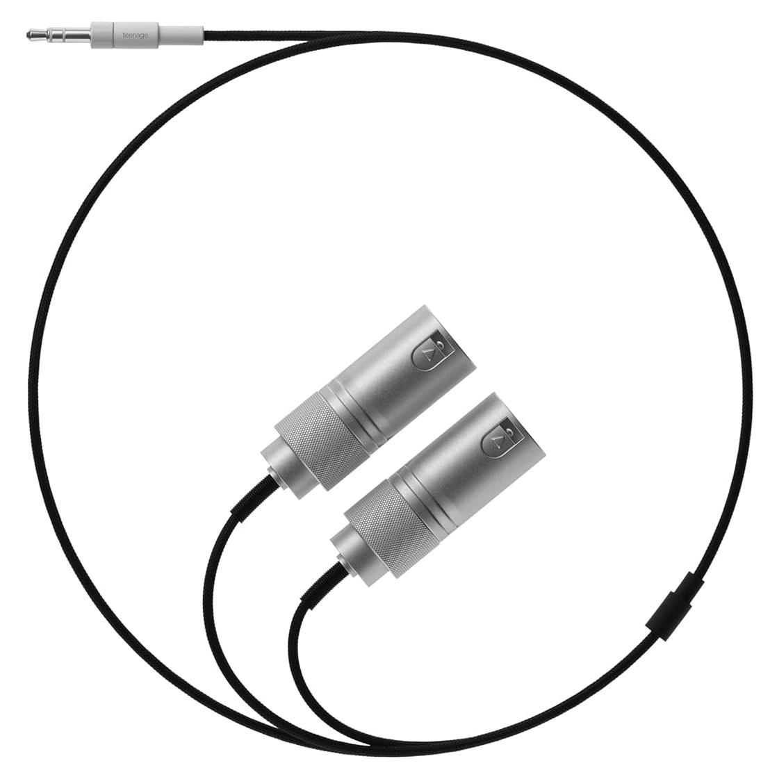 Cable de audio textil Teenage Engineering 3.5 mm a 2X XLR