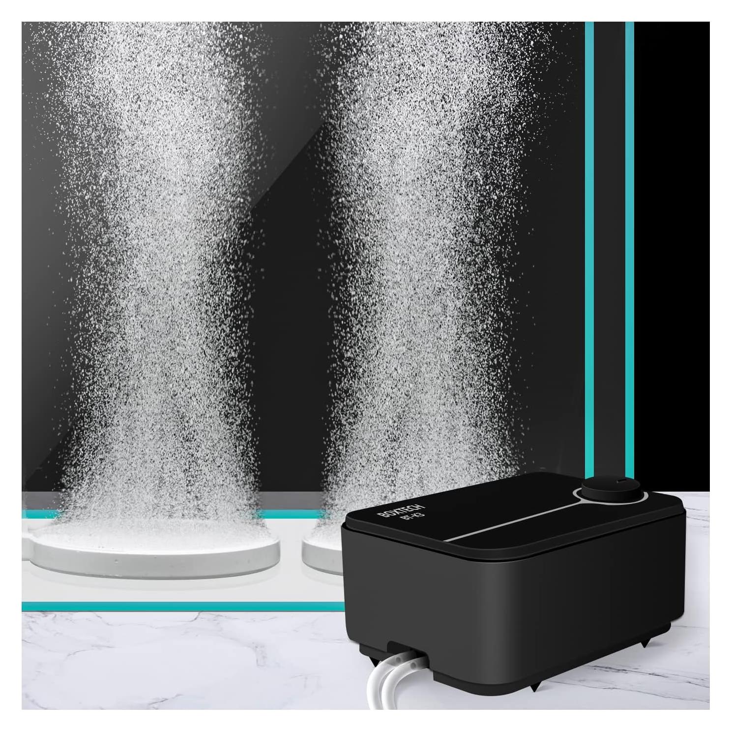 Bomba de Aire Ajustable Boxtech K3 para Acuario 8W 4L/min