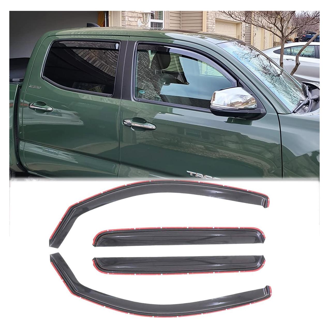 Deflectores de Ventana Kucaruce para Toyota Tacoma 2005-2015