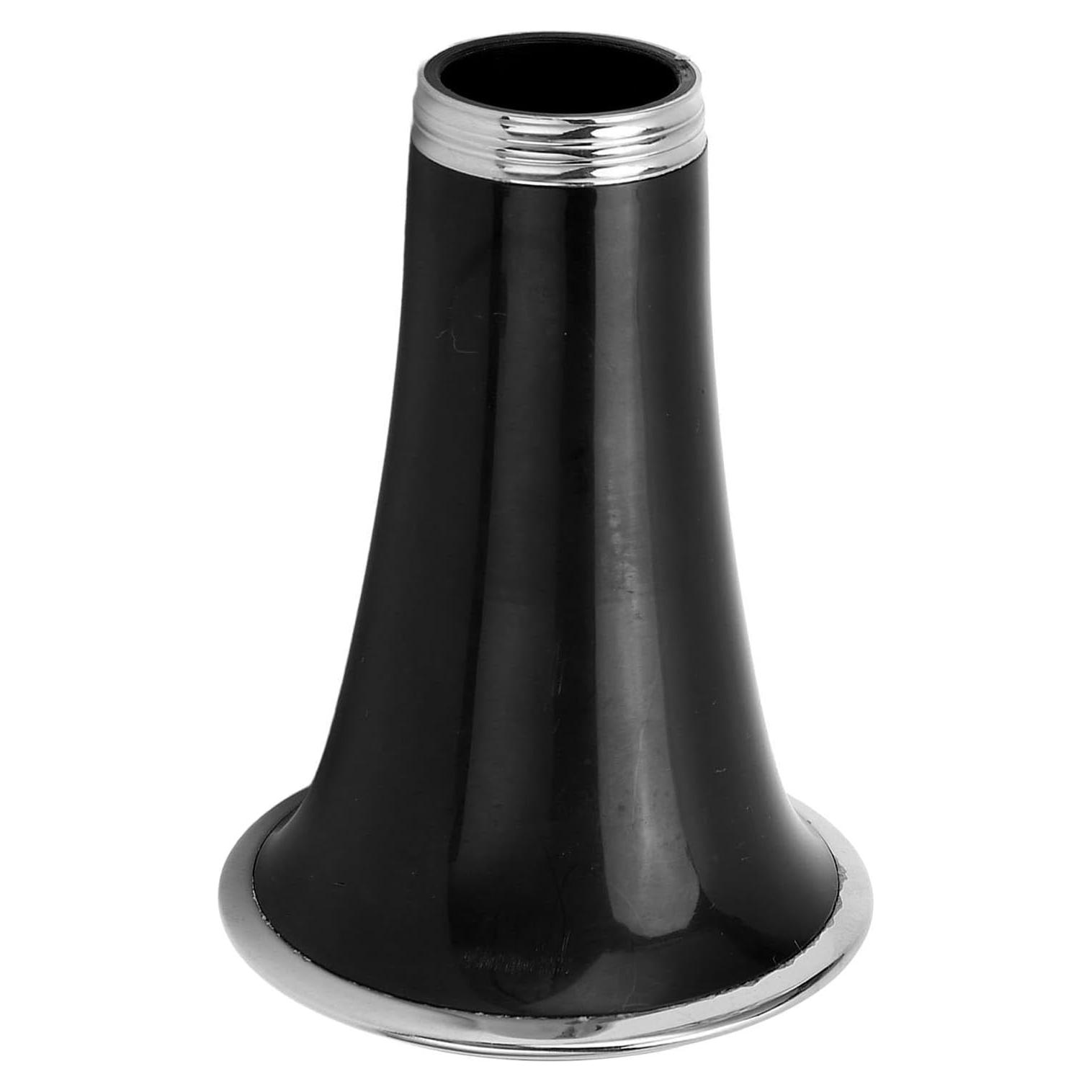 Campana de Clarinete ABS con Anillo Metálico Chapado - CC28 Negro
