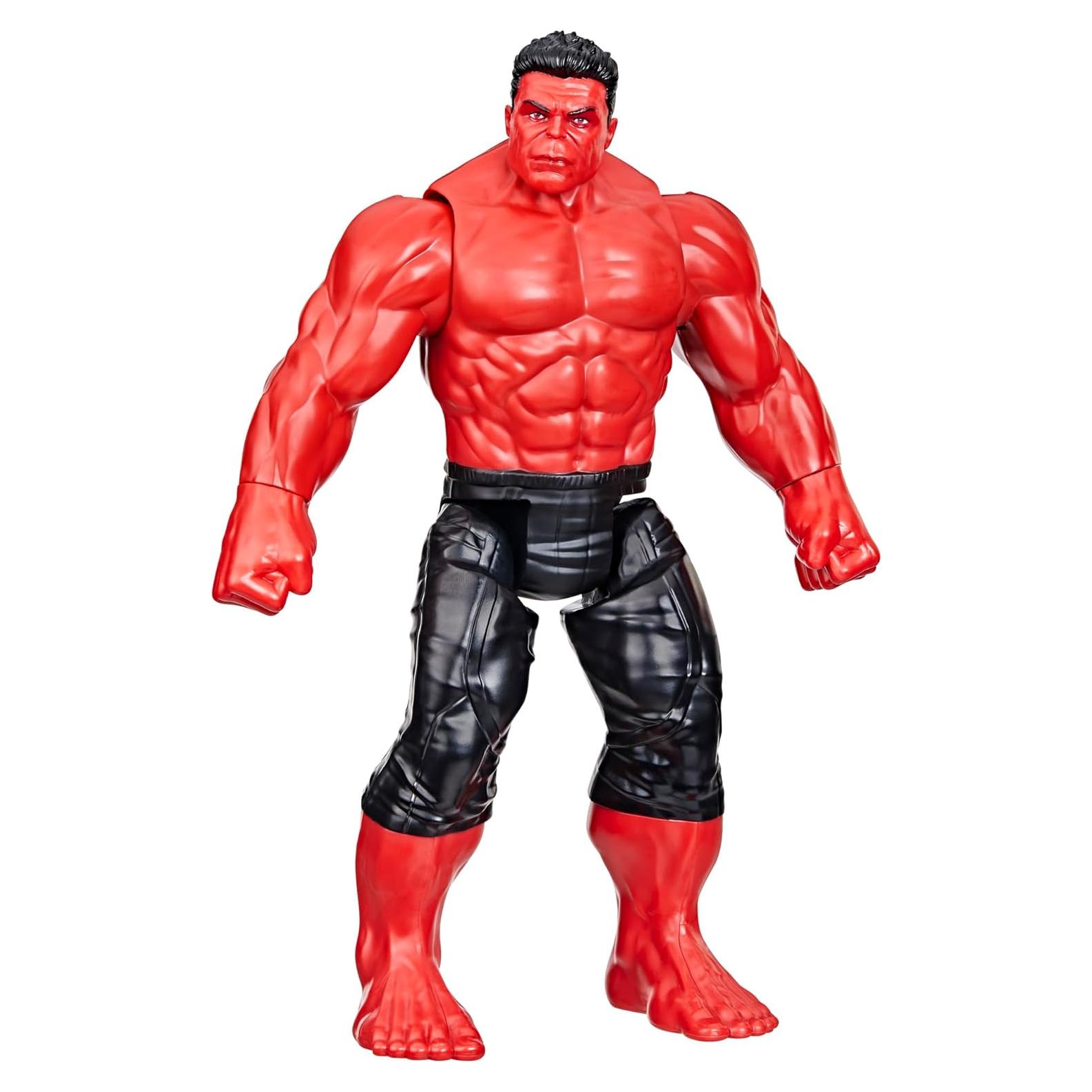 Figura de Acción Deluxe Hulk Rojo 30.48 cm Hasbro Marvel