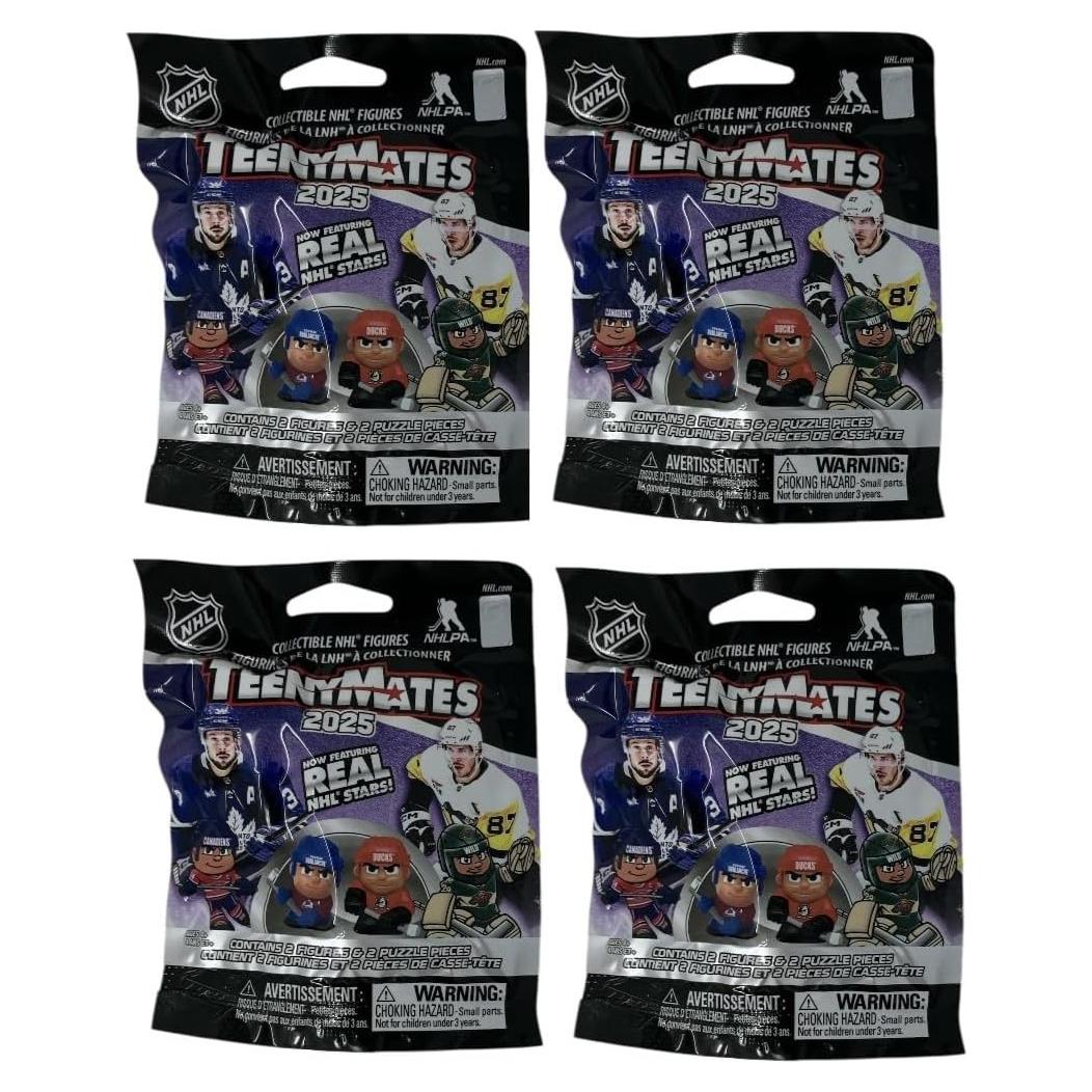 Conjunto de Figuras de Hockey TeenyMates Party Animal 2025
