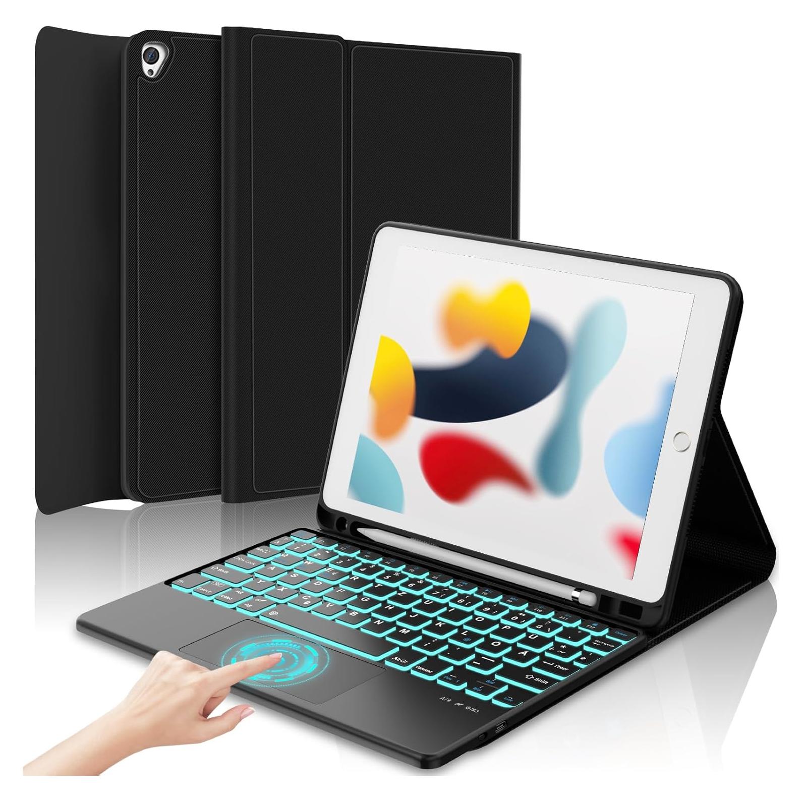 Funda Teclado Táctil D DINGRICH para iPad 10.2" y Pro 10.5"