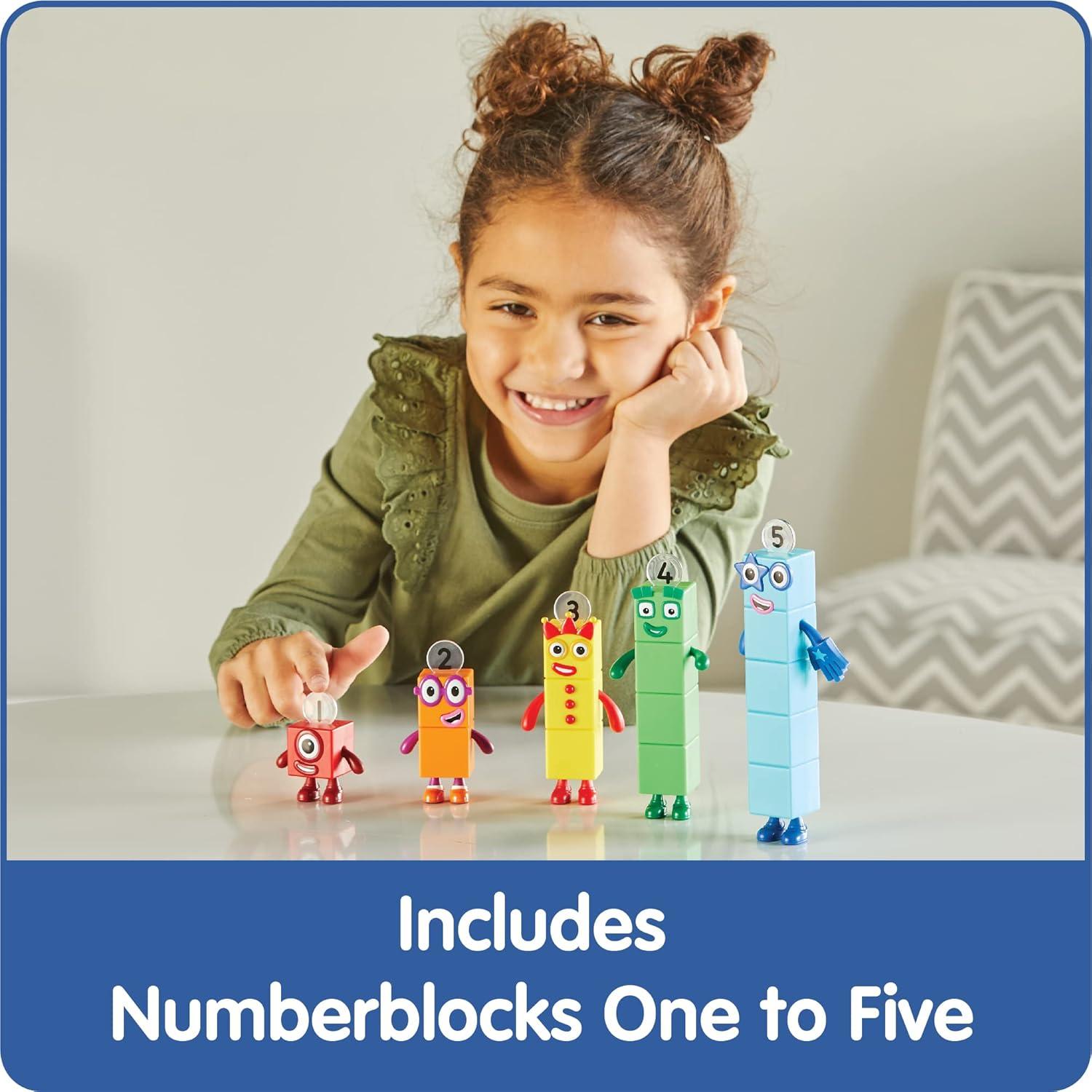 Figuras de Acción Numberblocks 1 a 5 - hand2mind - Juguetes