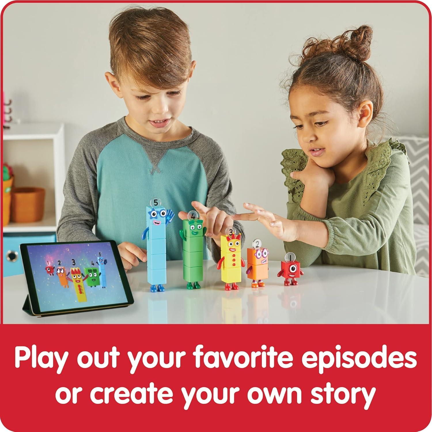 Figuras de Acción Numberblocks 1 a 5 - hand2mind - Juguetes