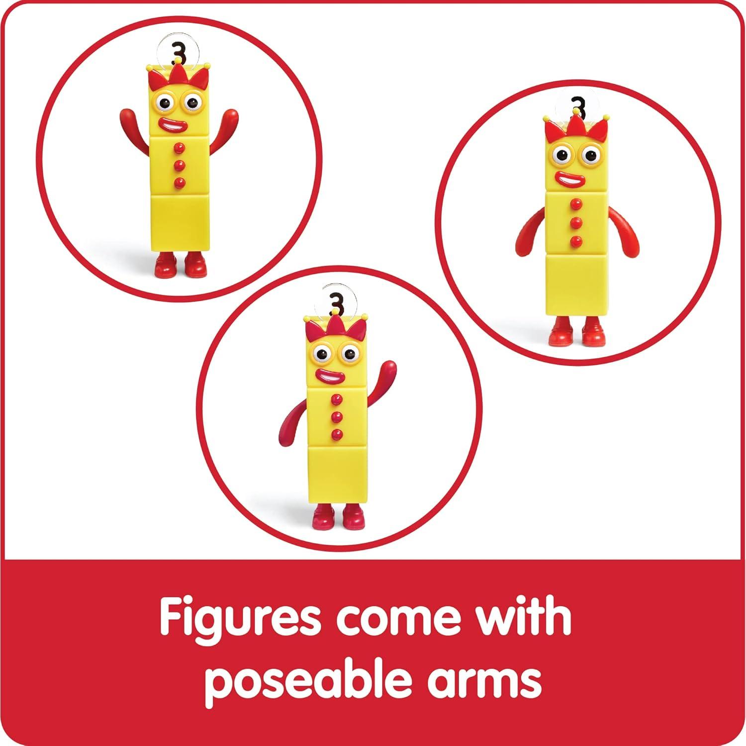 Figuras de Acción Numberblocks 1 a 5 - hand2mind - Juguetes