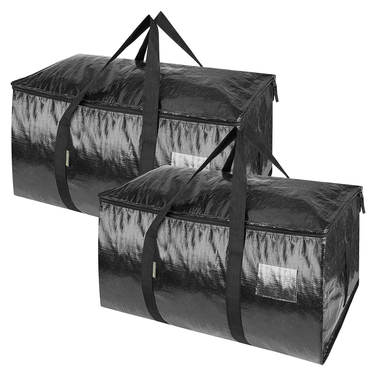 Bolsas de Mudanza BALEINE 2-Pack 90.8L Resistentes Negras