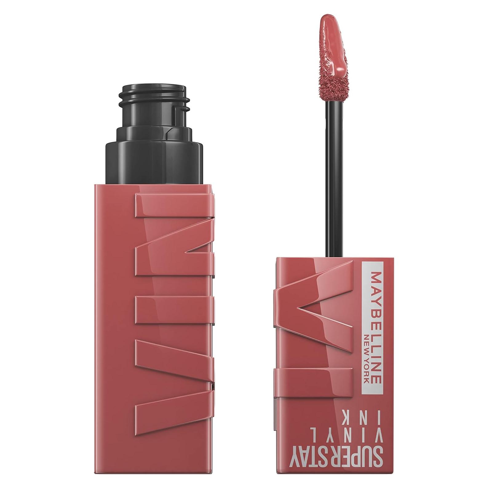 Labial Líquido Brillante Maybelline Super Stay Vinyl Ink Cheeky 4.1 ml