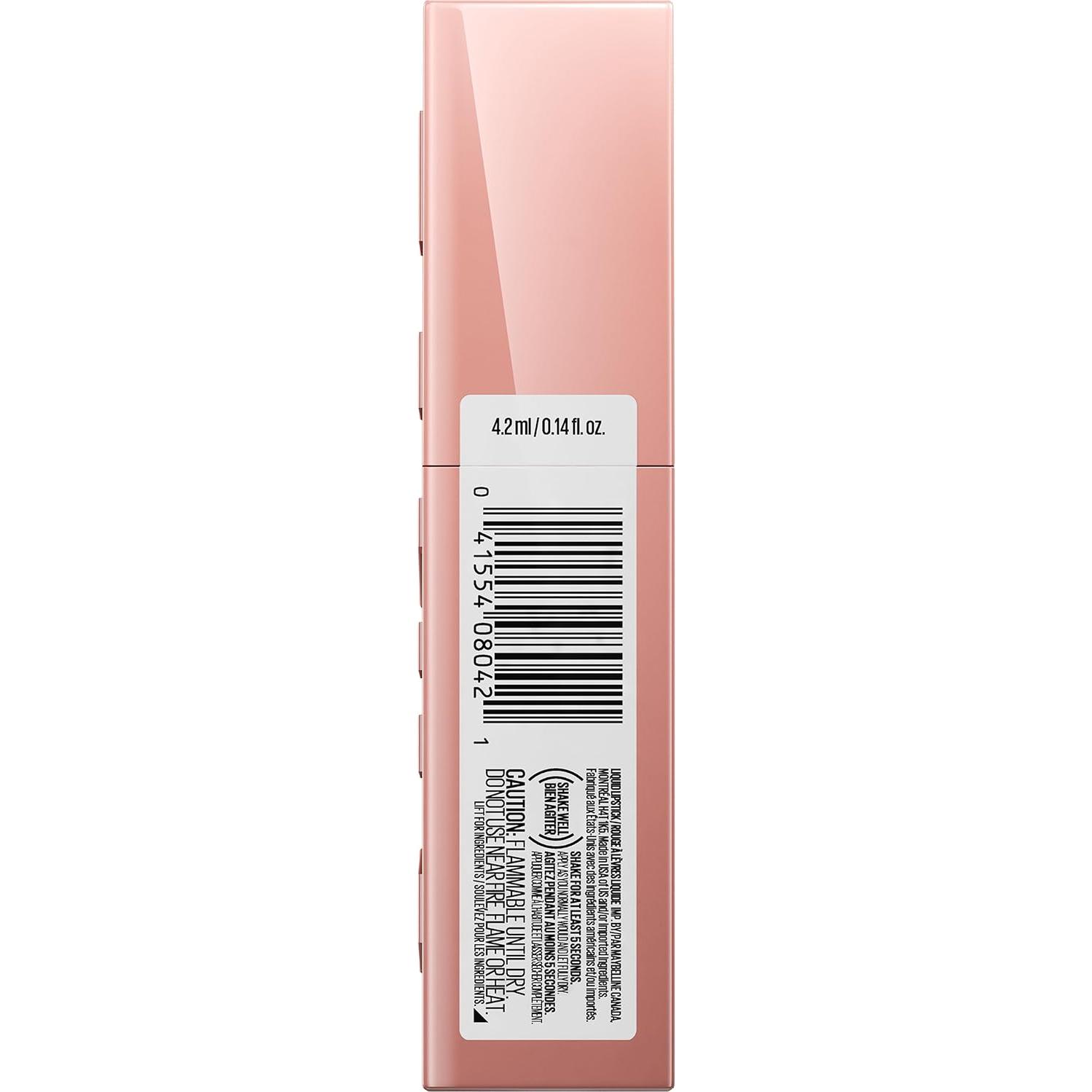 Labial Líquido Maybelline Super Stay Vinyl Ink 4.1 ml Rosa Captivated
