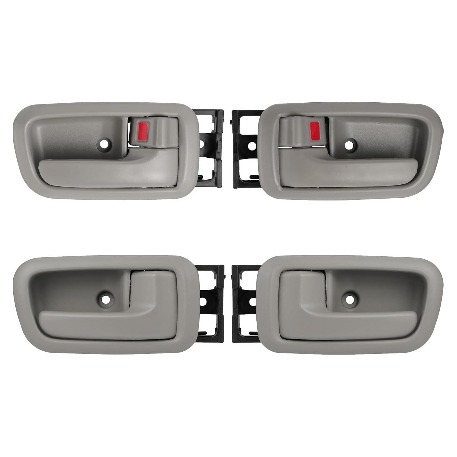 Juego de 4 Manijas de Puerta Interior Lcyolada para Toyota Tundra 2000-2006