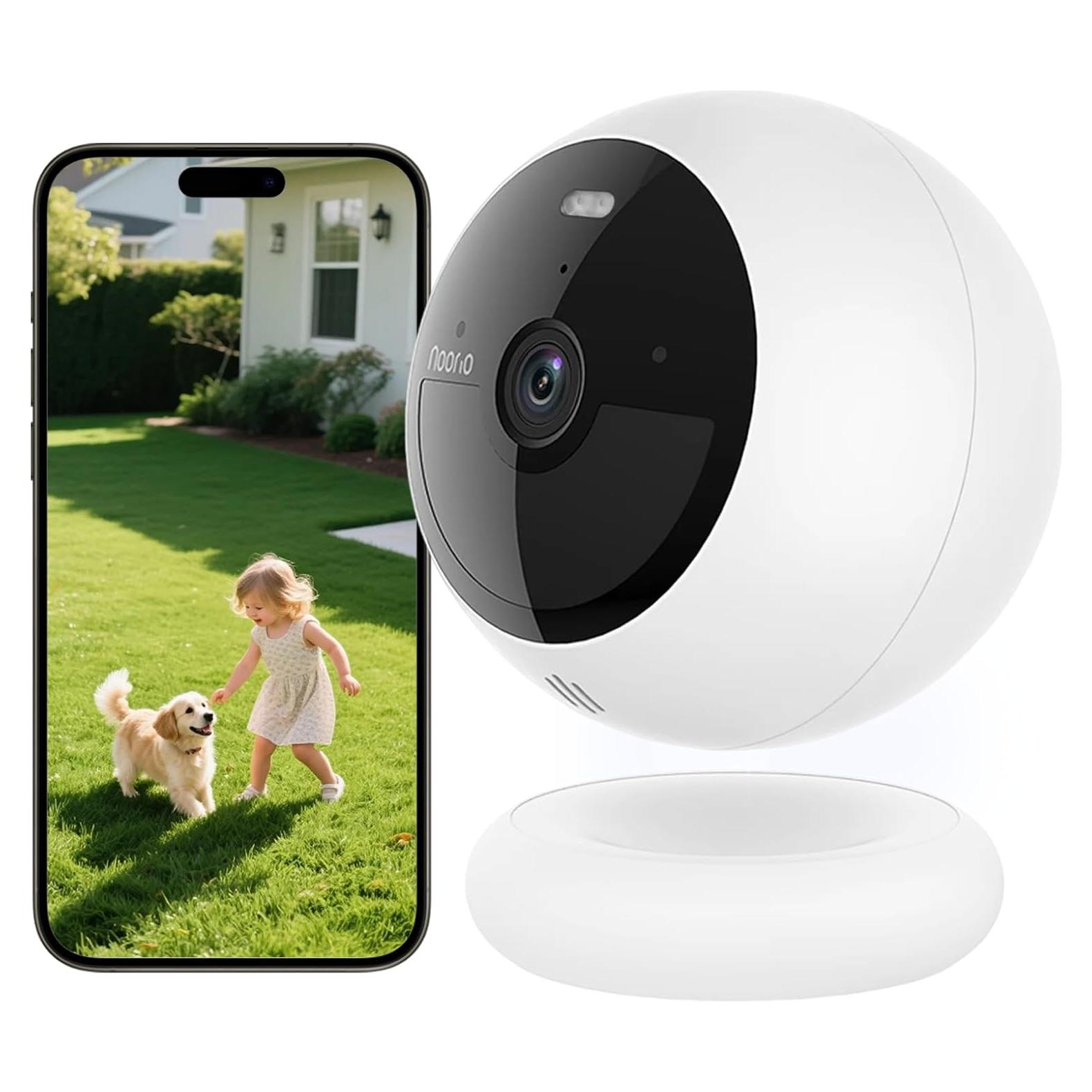 Cámara de Seguridad Inalámbrica Noorio B210-SE 2K con AI