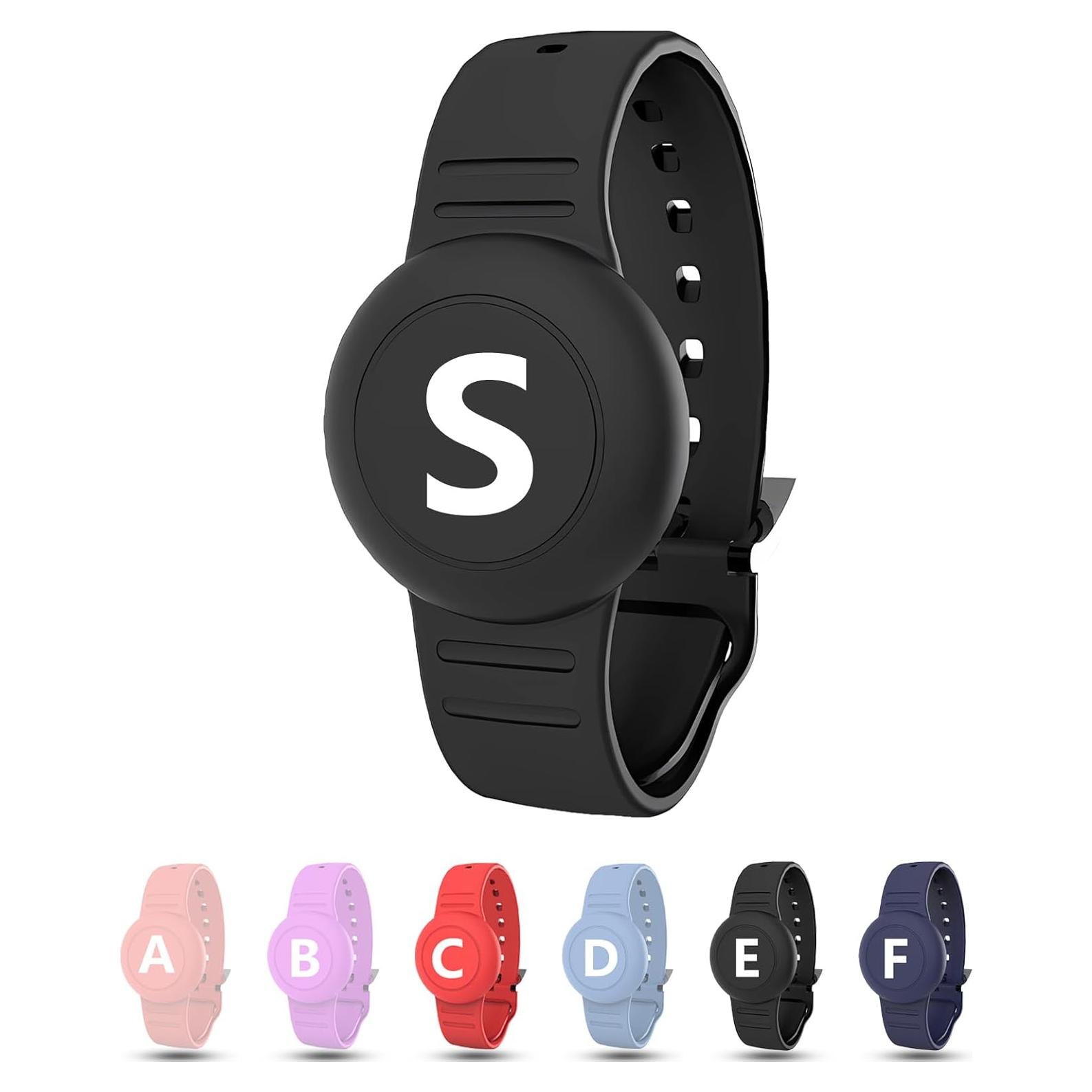 Pulsera AirTag Impermeable Tyanuzz para Niños con Iniciales