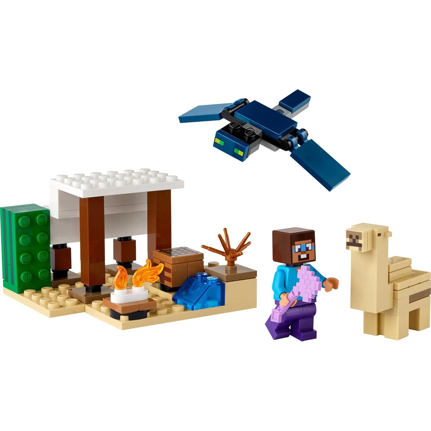 LEGO Minecraft Expedición Desértica Steve 75 Piezas