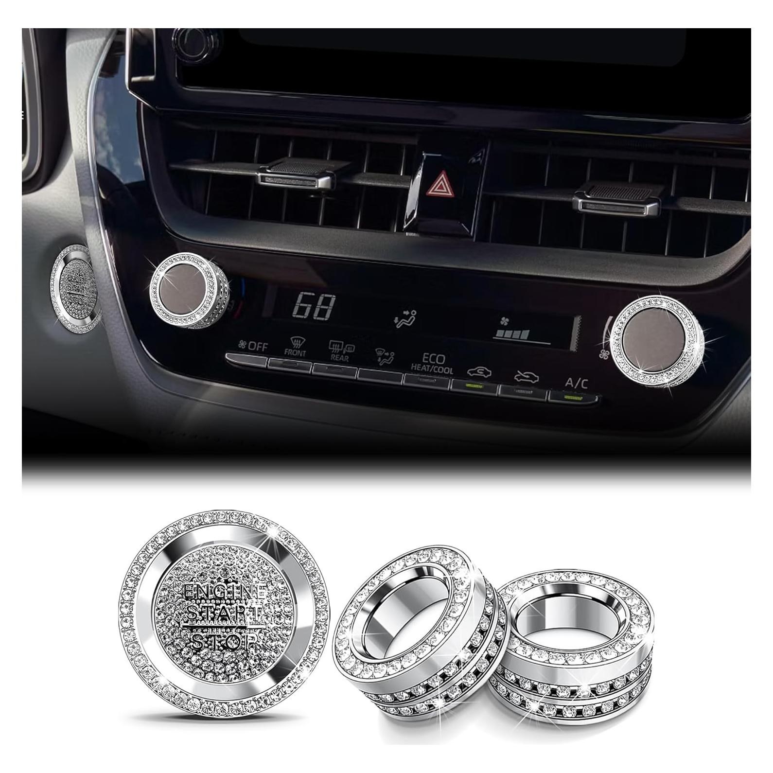 Accesorios Toyota Corolla Hybrid 2022-2025 - Cubiertas de Pomo de Aluminio