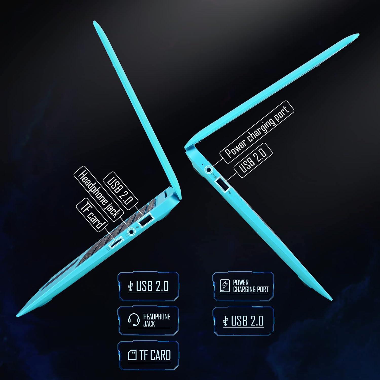 Laptop G-Anica GBOOK-A133 Azul 10.1" Android 12, 64GB