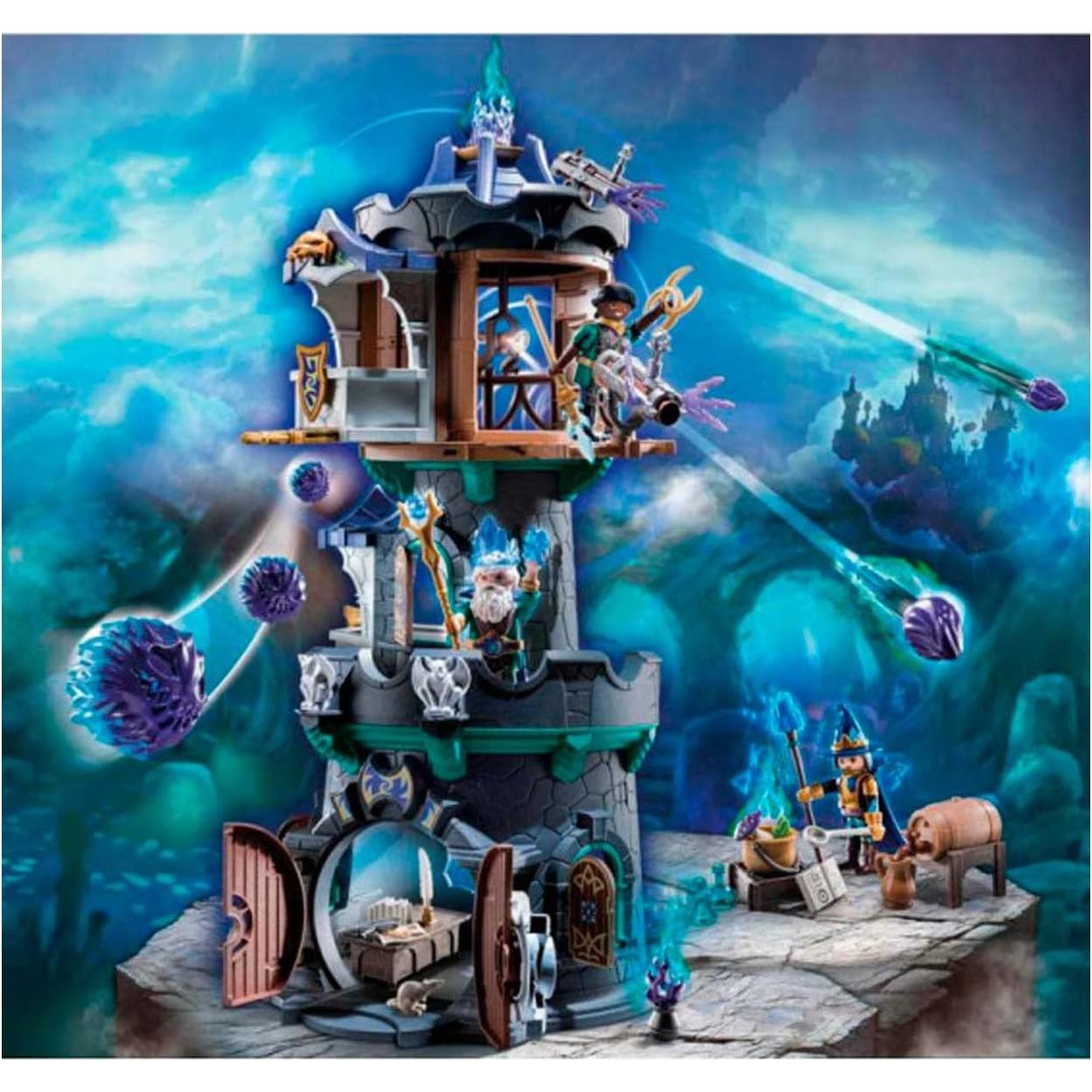 Playmobil Torre del Mago 70745 con cañón y telescopio