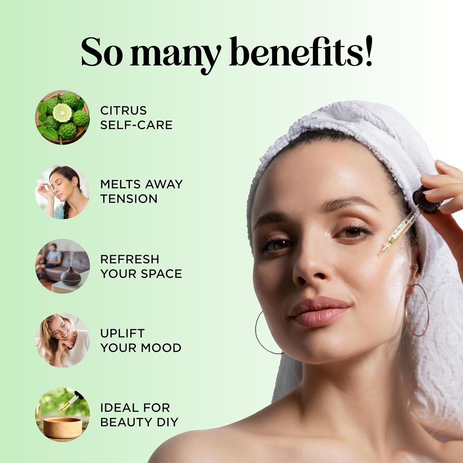 Aceite Esencial de Bergamota Maple Holistics 30ml - Puro y Natural