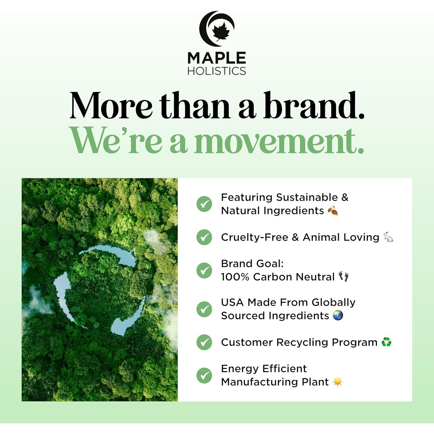 Aceite Esencial de Bergamota Maple Holistics 30ml - Puro y Natural