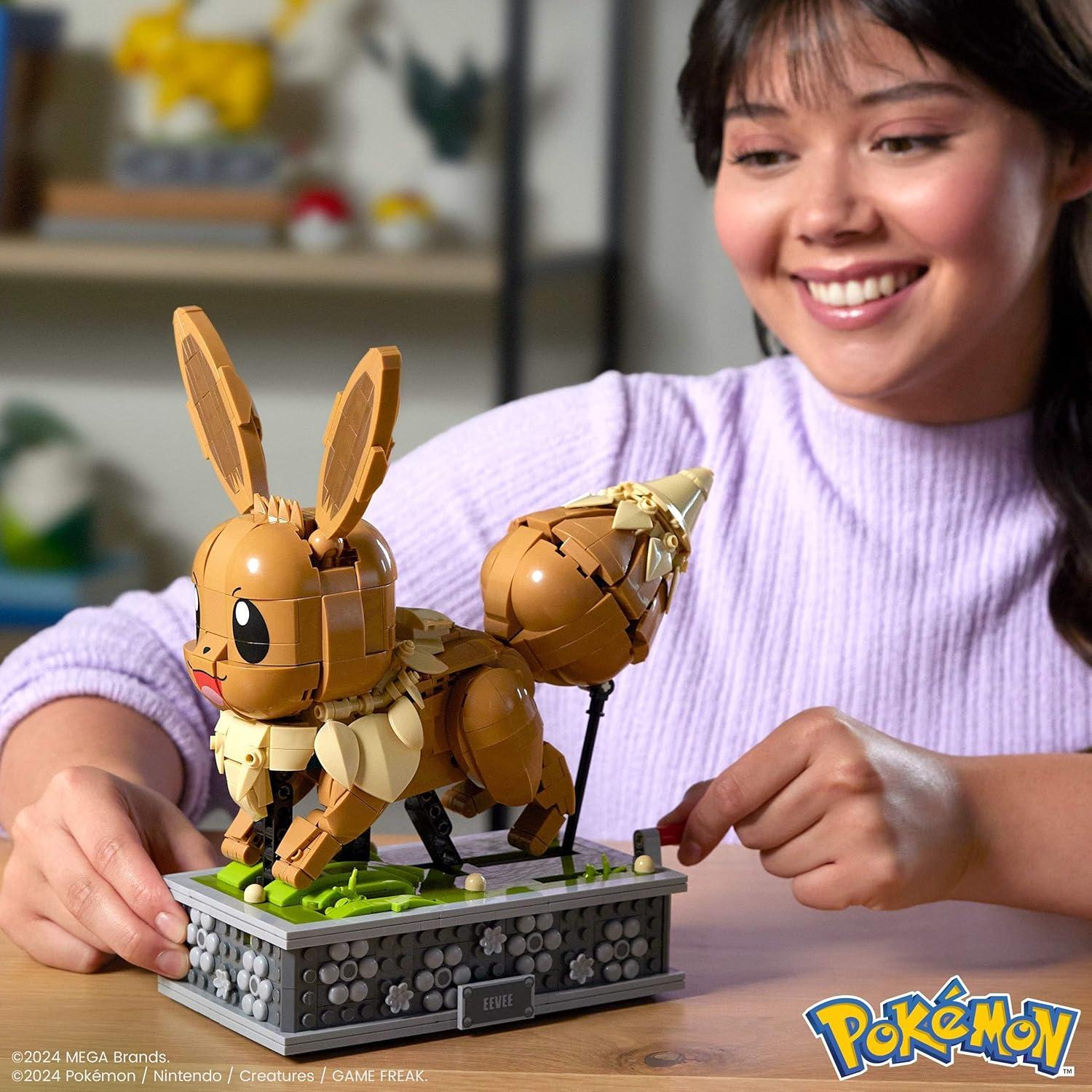 Set de Construcción Mega Pokémon Eevee 1366 Piezas