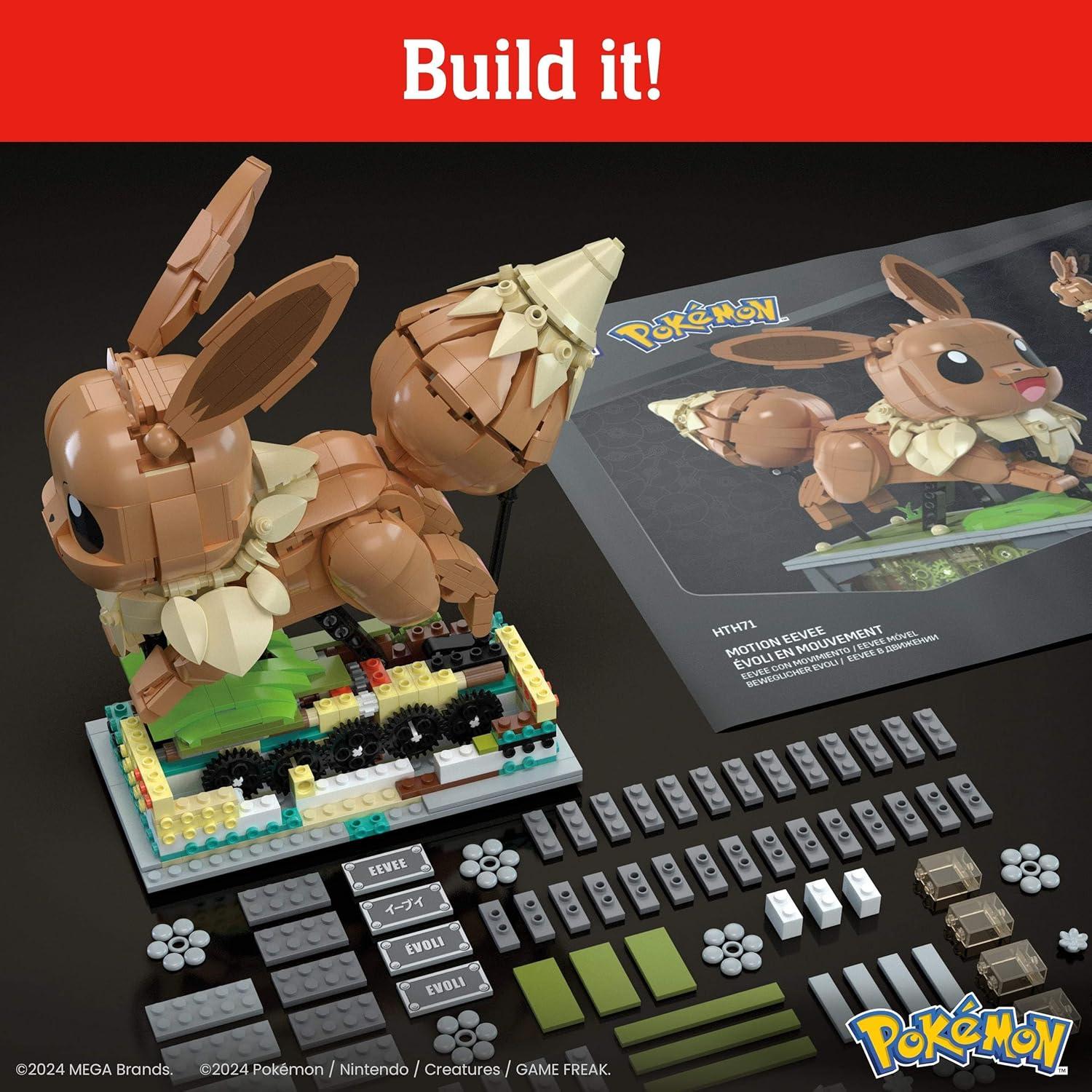 Set de Construcción Mega Pokémon Eevee 1366 Piezas