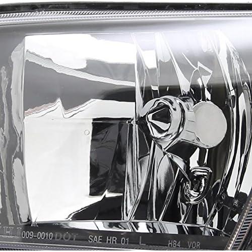 Faros de Carrocería Negra Spec-D para Toyota Corolla 2001-2002