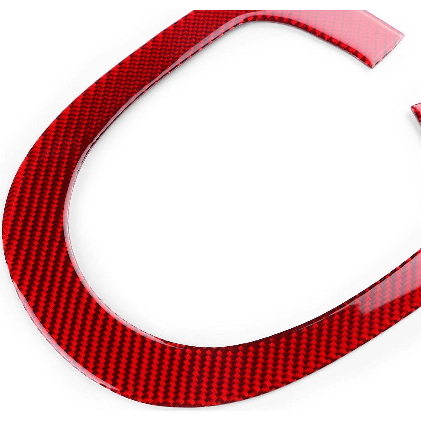 Cubierta de Cambio Automático FXETRNL para Toyota Yaris 2006-2011 - Carbono Rojo