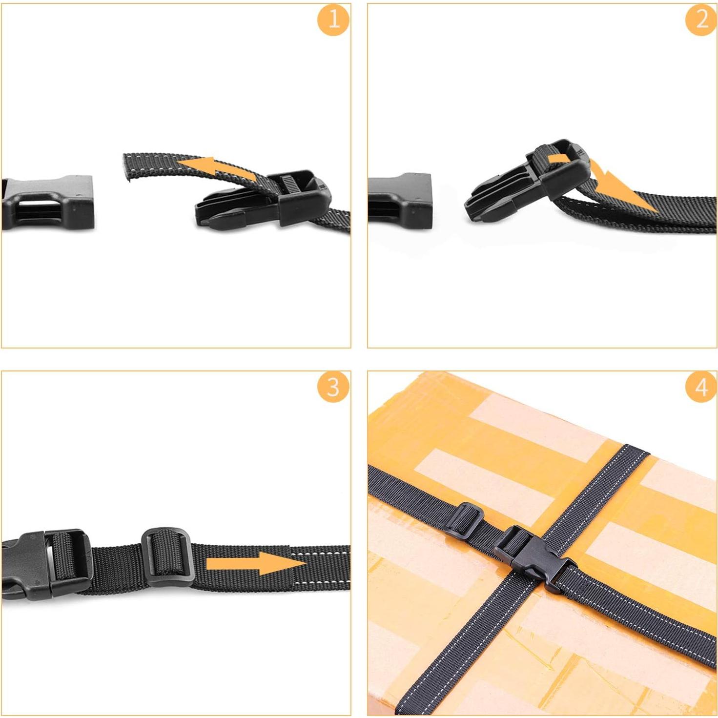 Correa de Mochila MAGARROW 1" Ajustable Paquete de 4