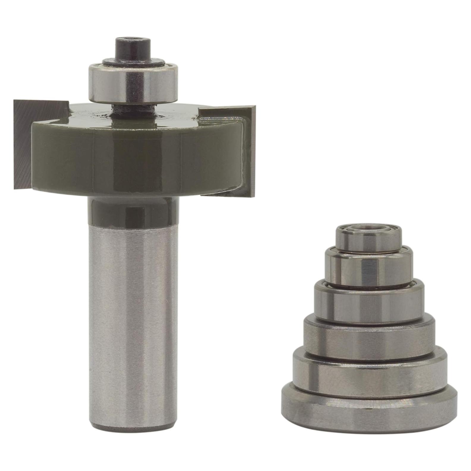 Juego de Fresas de Rabete Sabre Tools Eje 1/2" 7 Rodamientos