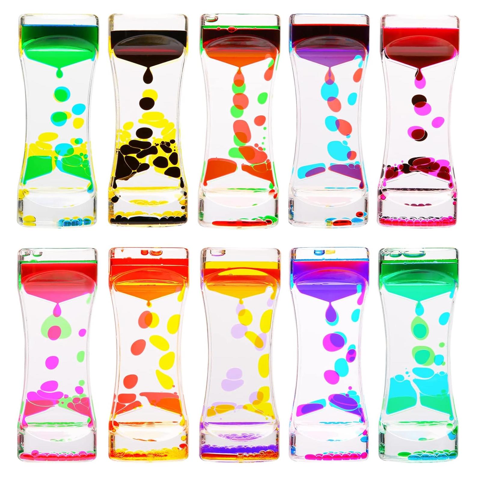 Temporizador de Burbujas CAILINK Paquete de 10 Coloridos