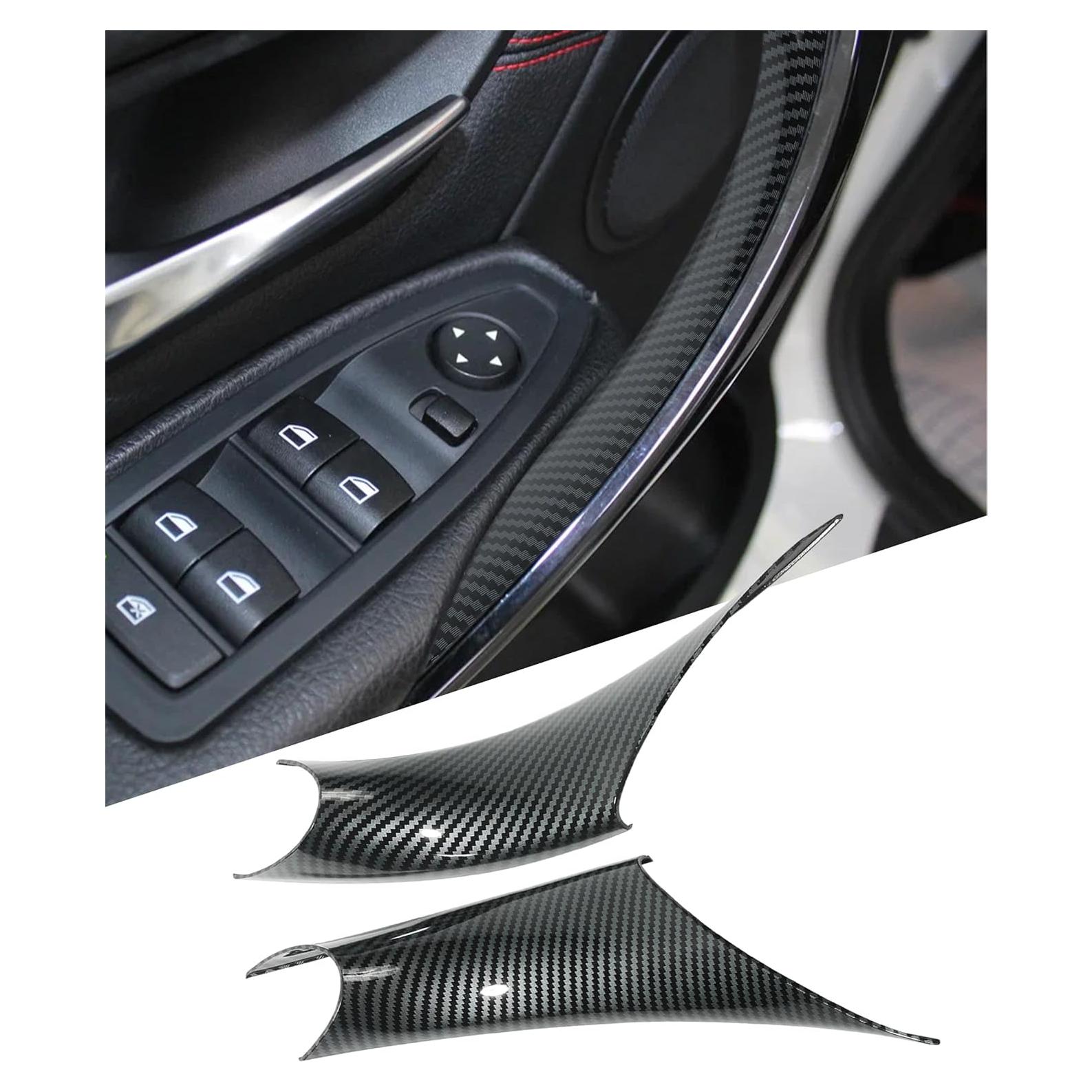 Cubiertas de Manijas de Puerta Reswish 758NFSG001 Fibra de Carbono