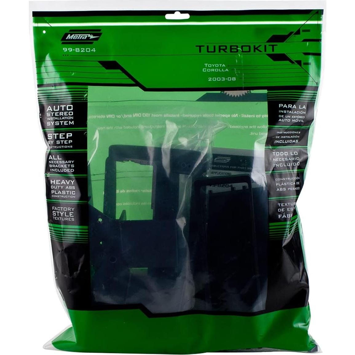 Adaptador DIN Metra para Toyota Corolla 2003-2008