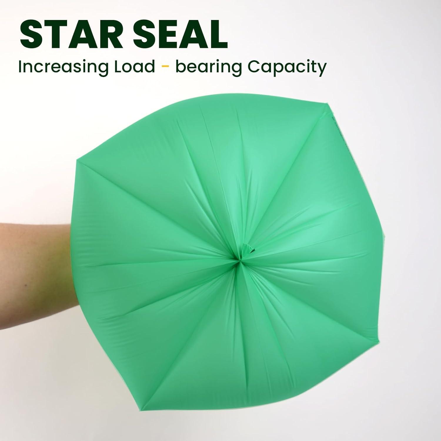 Bolsas de Compostaje RAYTID 1.3 Galones 100 Unidades