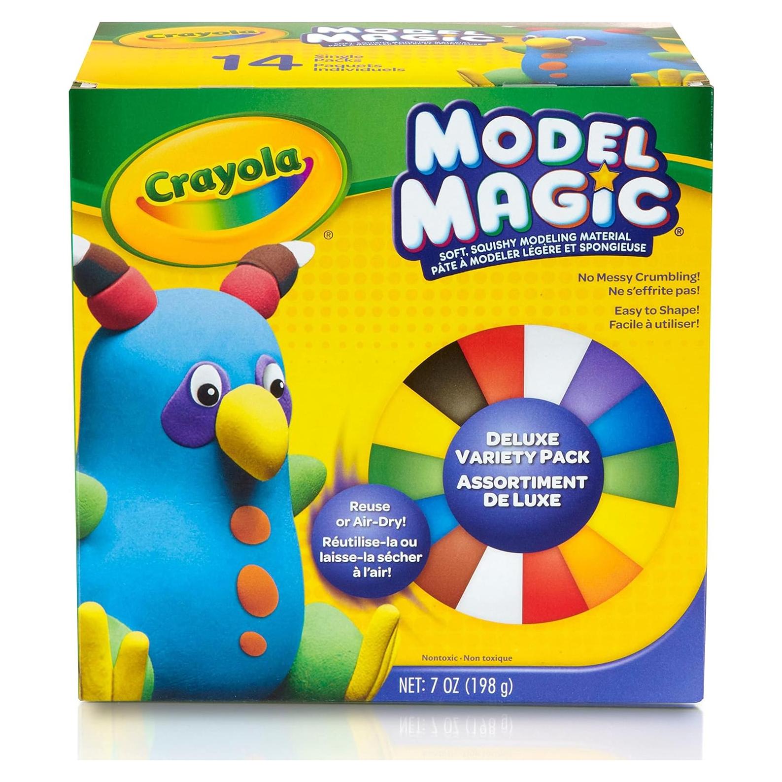 Paquete Crayola Model Magic 14 Colores Arcilla Seca al Aire