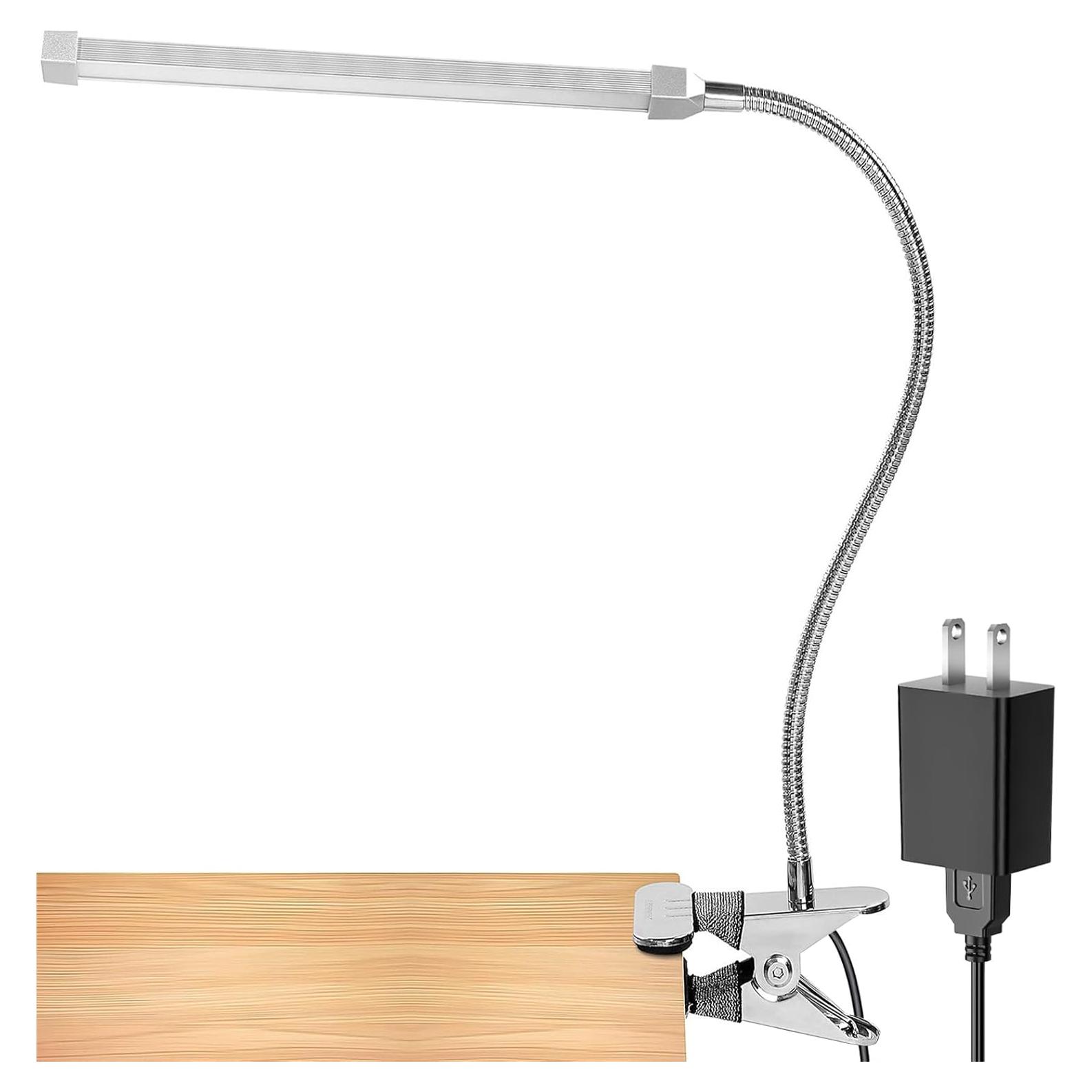 Luz de Clip LED LEPOWER 5W Ajustable para Lectura Nocturna