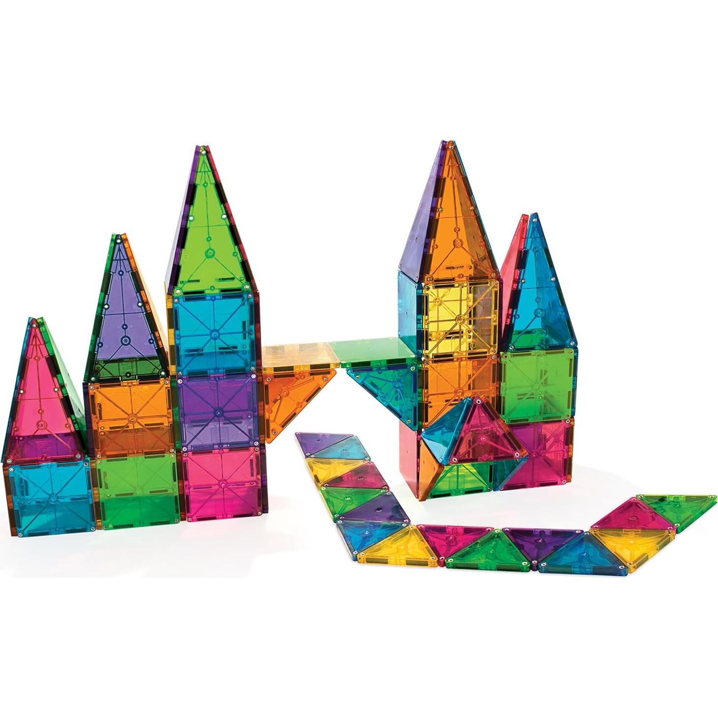 Set Clásico de Construcción Magnética MAGNA-TILES 100 Piezas