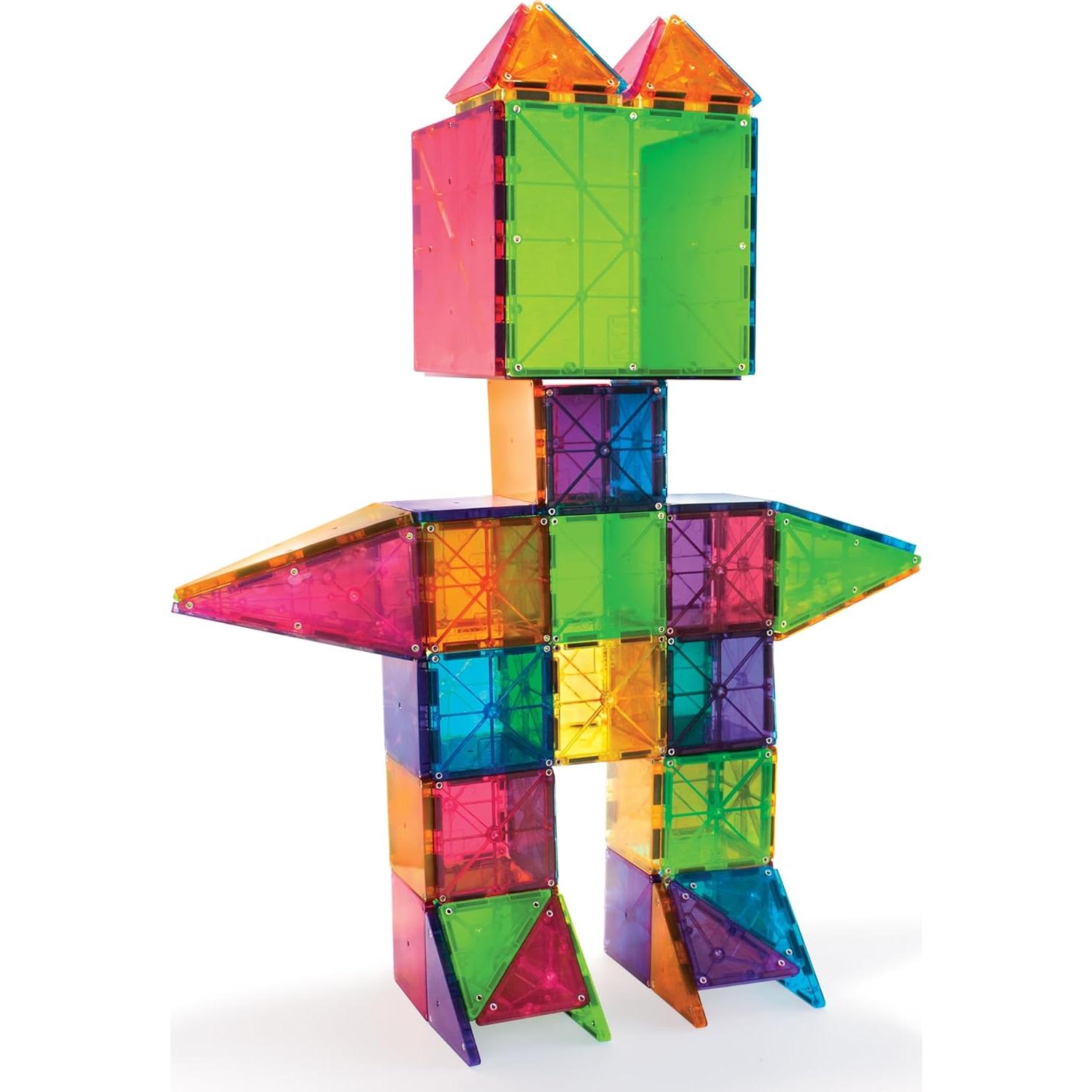 Set Clásico de Construcción Magnética MAGNA-TILES 100 Piezas