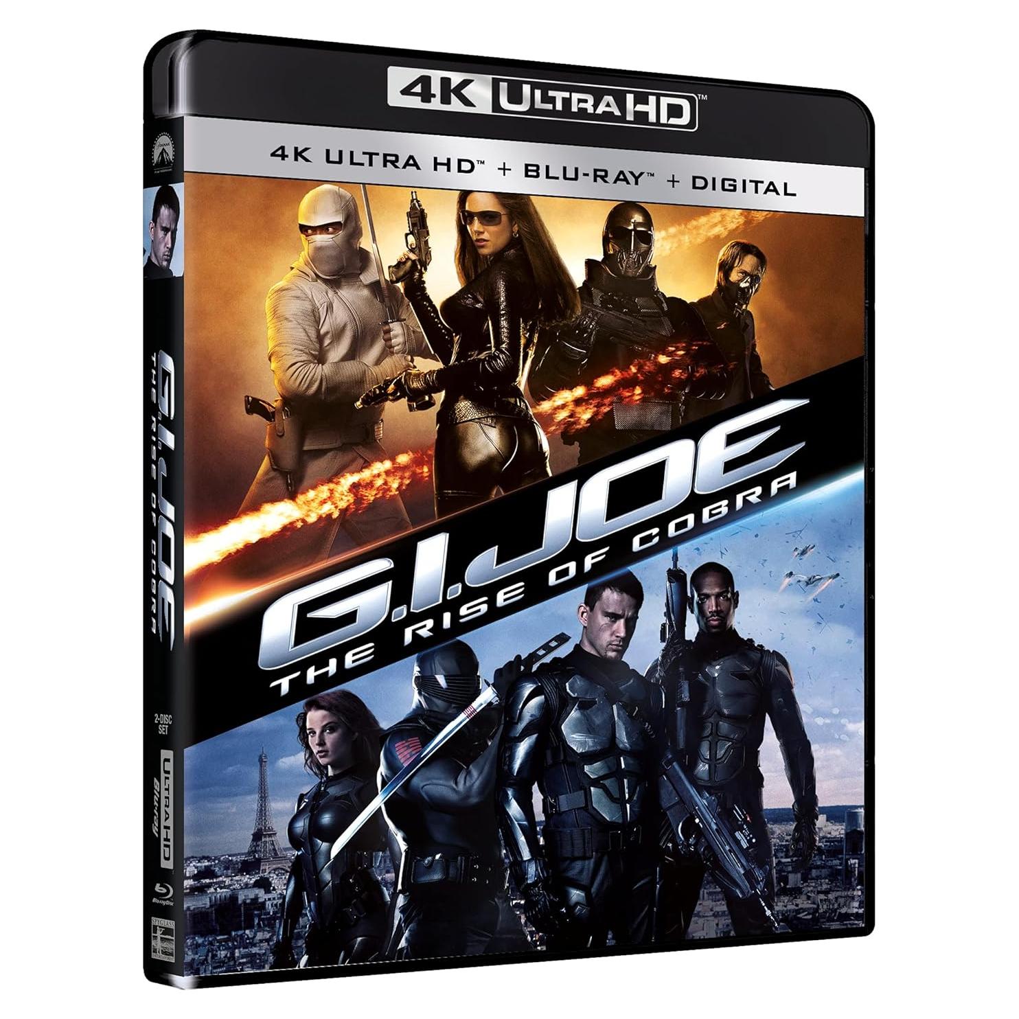 G.I. Joe El Ascenso de la Cobra 4K UHD + Blu-ray Digital