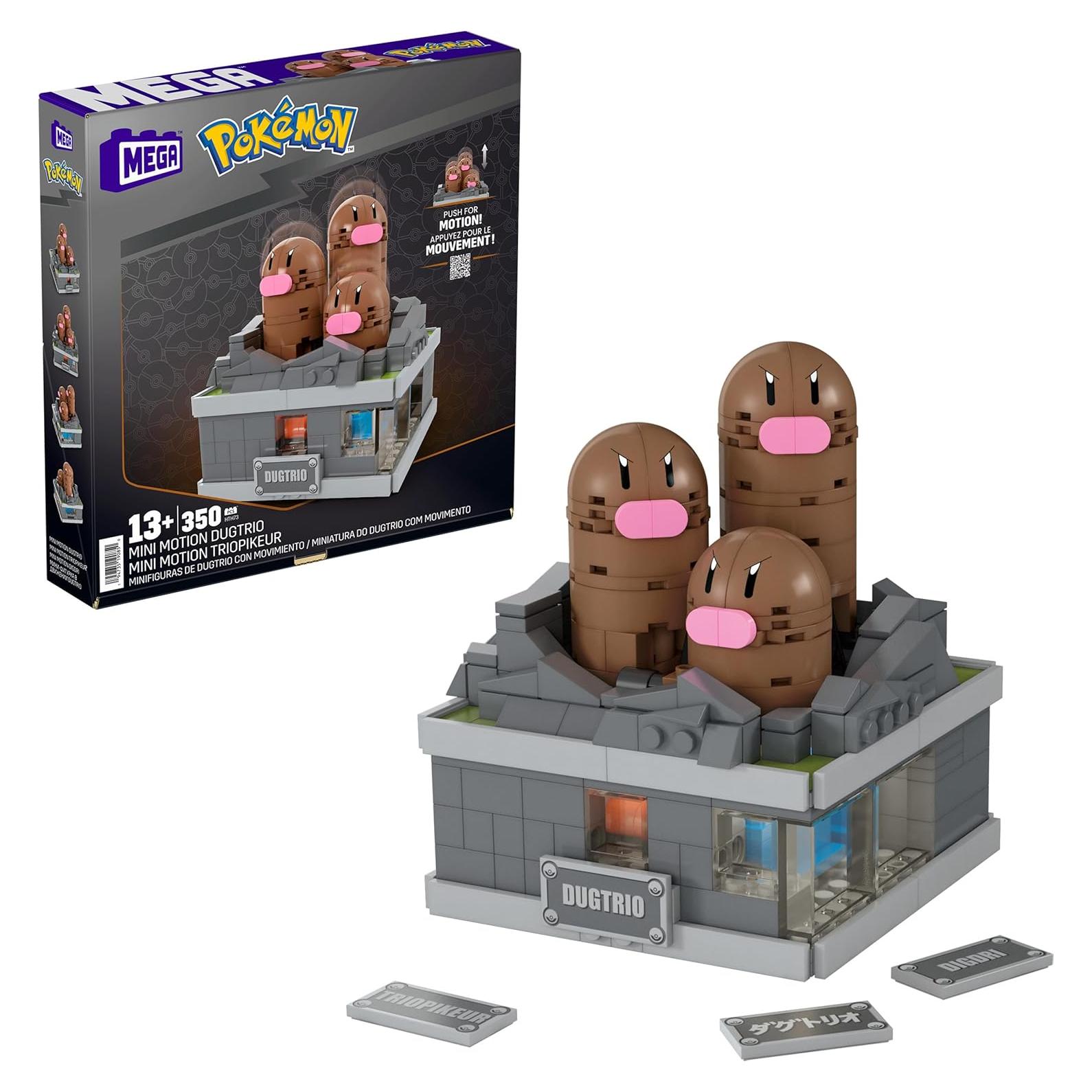 Set de Construcción Pokémon MEGA Dugtrio 350 Piezas 12,7 cm