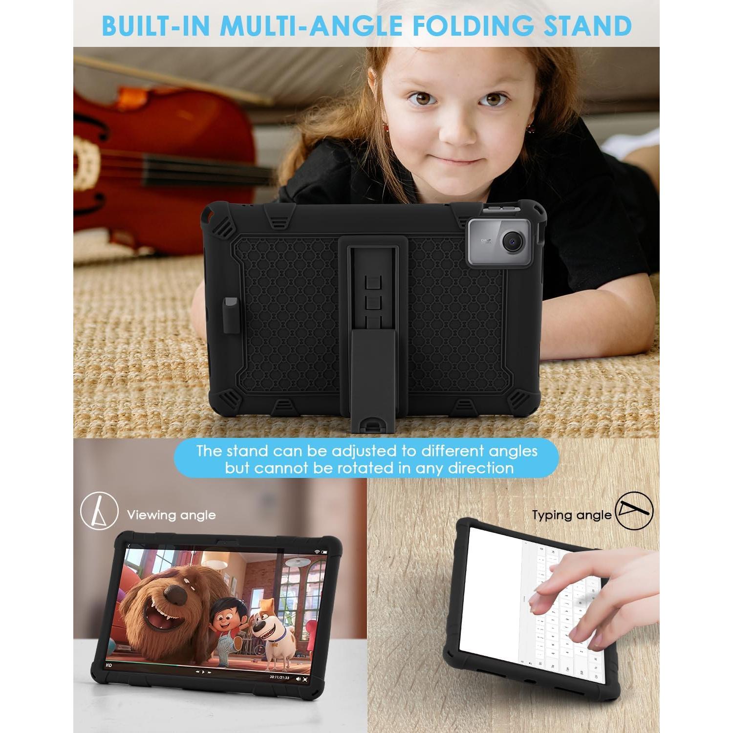 Funda de Silicona DETUOSI para Lenovo Tab M11 11" Negra