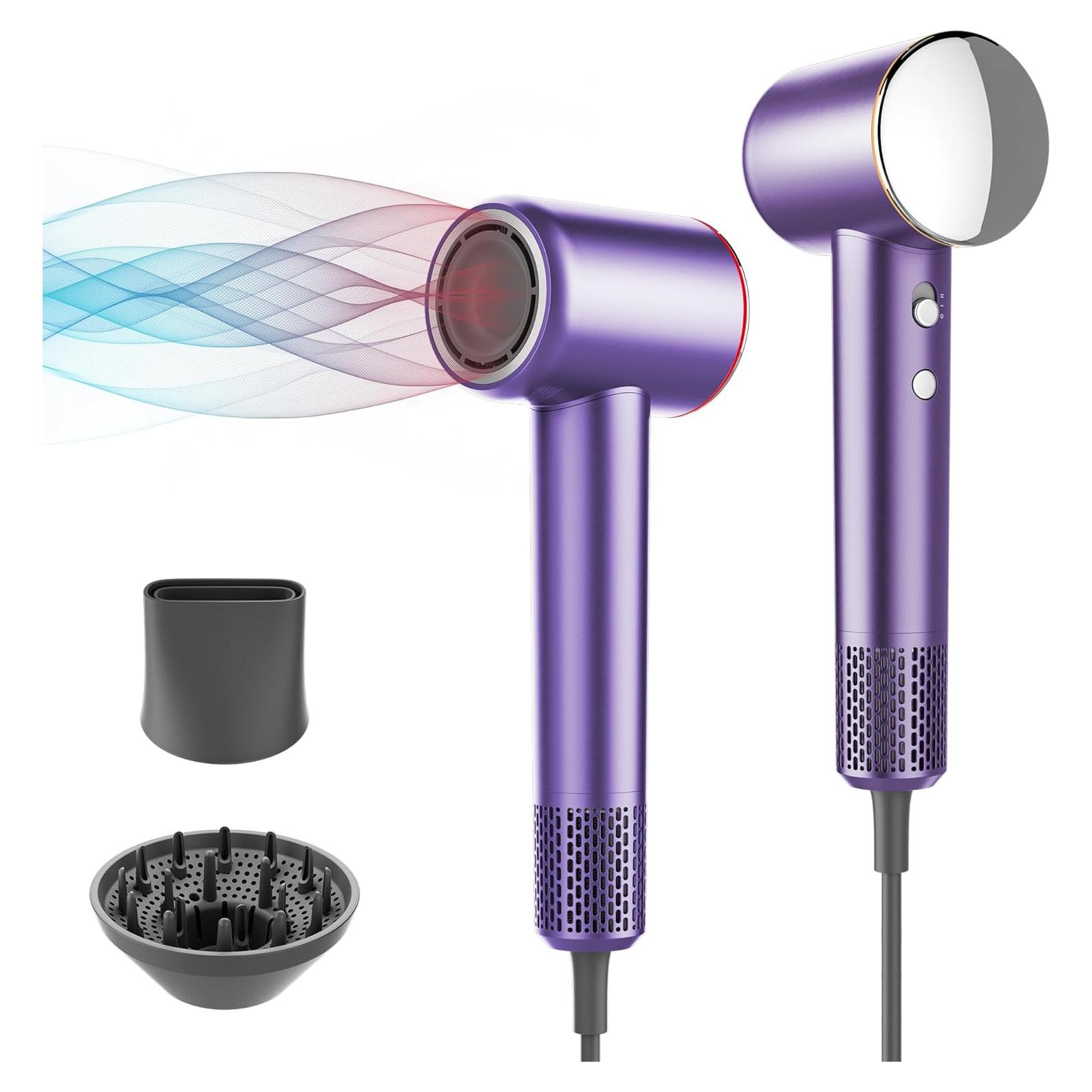 Secador de Pelo Profesional Careboda 1500W Iónico 200M Iones