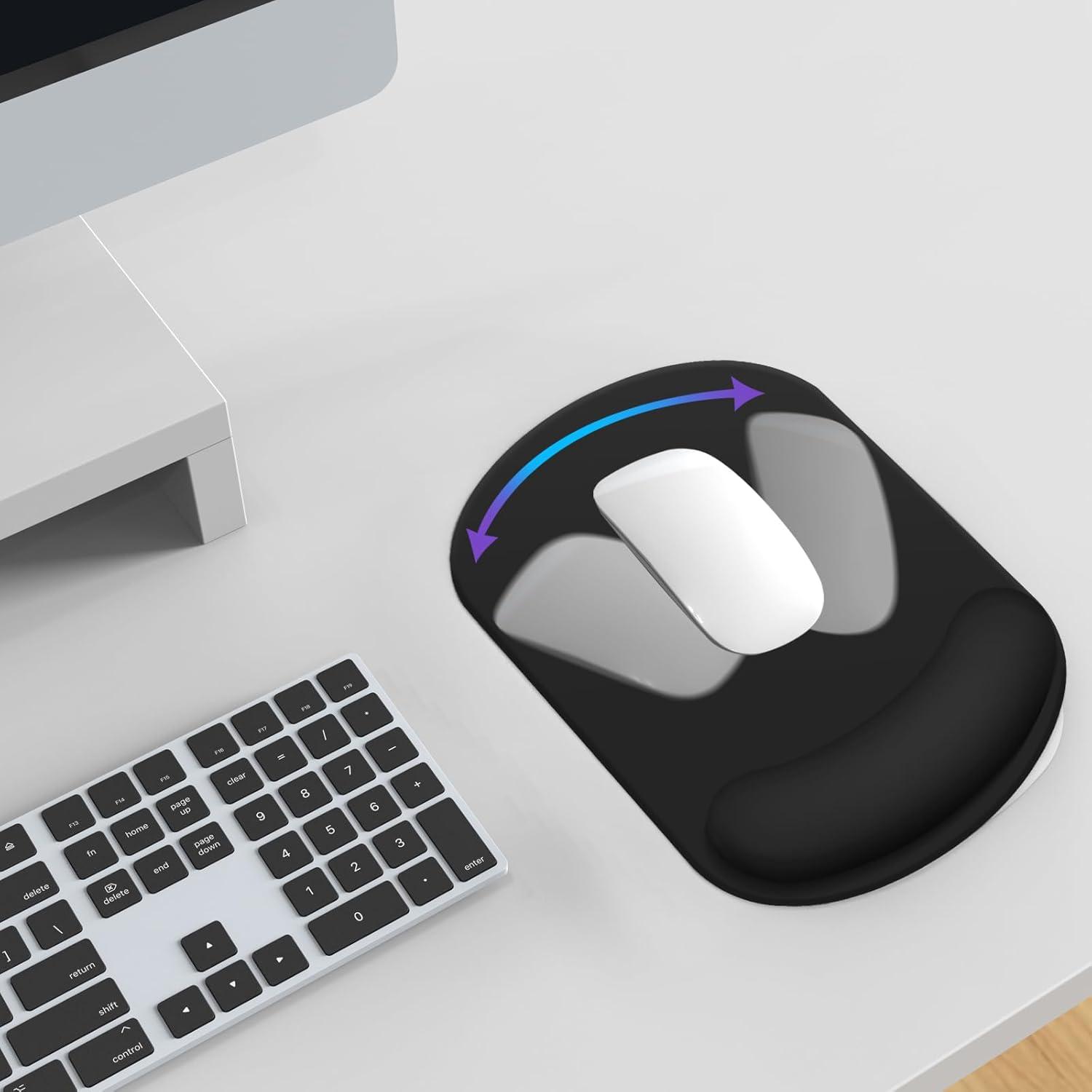 Alfombrilla de Ratón Ergonómica KEPUTAIER con Reposamuñecas