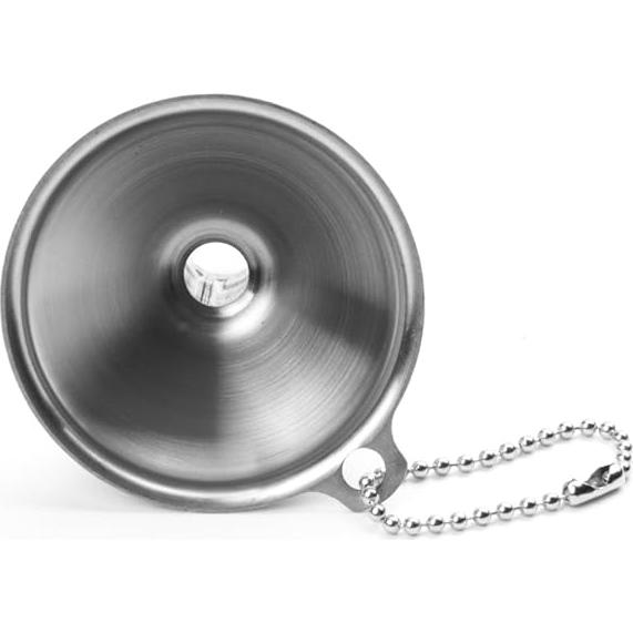 Embudo Mini Fox Run de Acero Inoxidable 5.08 cm